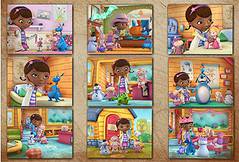 Доктор Плюшева: 9 Пазлов - Doc McStuffins Jigsaw Puzzle
